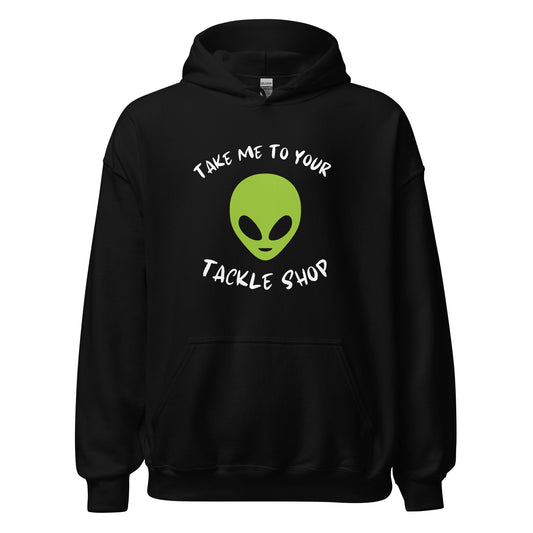 Take me to your tackle shop Fishing Hoodie.